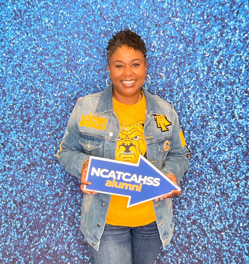 CAHSS Alumna during 2025 Homecoming