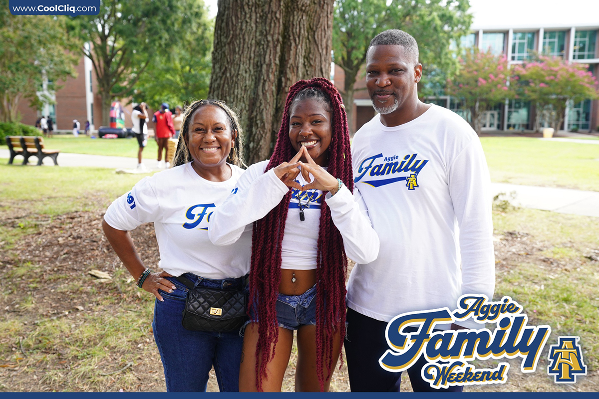 Aggie Student and Parents, 2024 event
